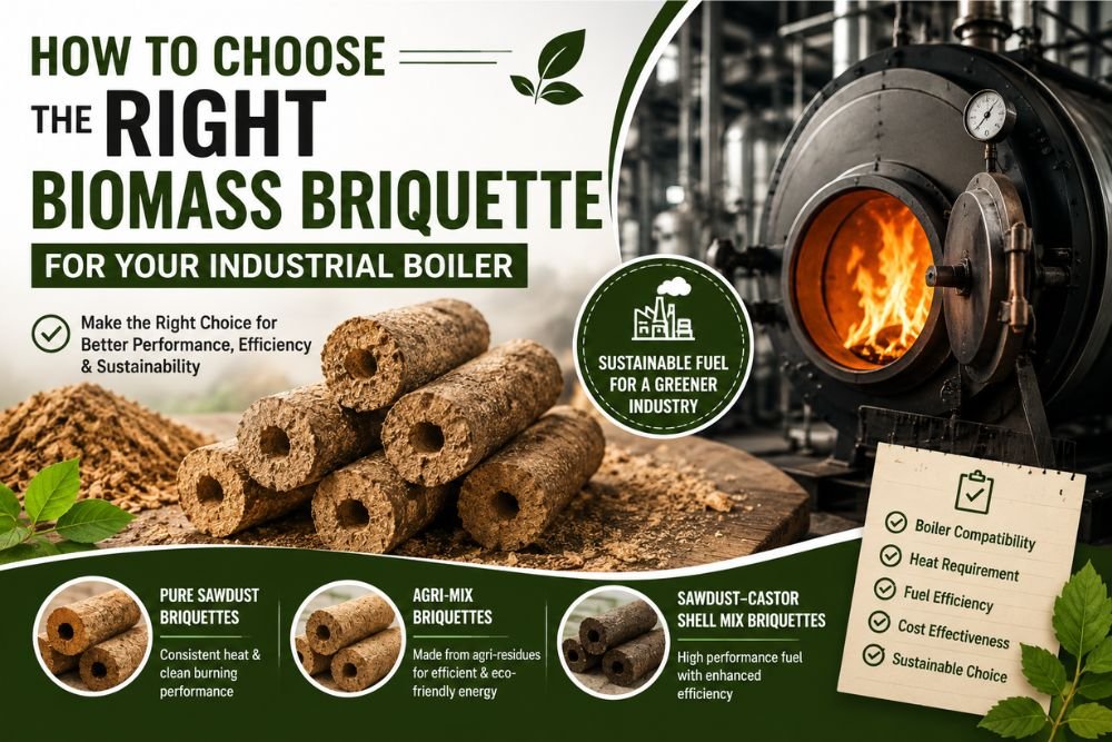 How to Choose the Right Biomass Briquette for Your Industrial Boiler