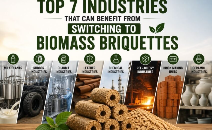 Top 7 Industries That Can Benefit from Switching to Biomass Briquettes